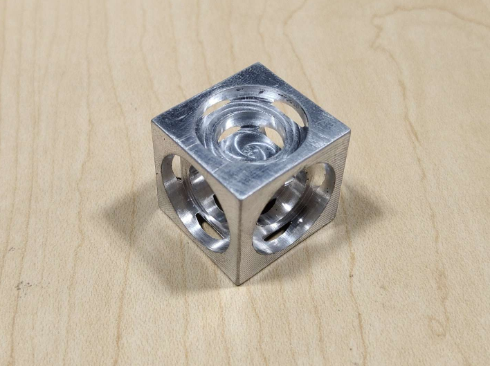 Image of finished turners cube